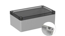 Obudowa ogólnego użytku ekranowana Szary IP66 Silikon, 120 x 200 x 75mm, RS PRO 5U2-71560