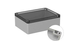 Obudowa ogólnego użytku ekranowana Szary IP66 Silikon, 150 x 200 x75mm, RS PRO 5U2-71911