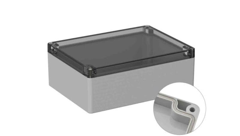 Obudowa ogólnego użytku ekranowana Szary IP66 Silikon, 150 x 200 x75mm, RS PRO 5U2-71911