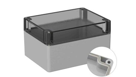 Obudowa ogólnego użytku ekranowana Szary IP66 Silikon, 120 x 160 x90mm, RS PRO 5U2-71559