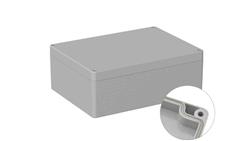 Obudowa ogólnego użytku ekranowana Szary IP66 Silikon, 150 x 200 x75mm, RS PRO 5U3-71101