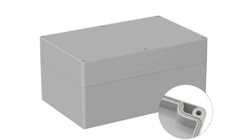 Obudowa ogólnego użytku ekranowana Szary IP66 Silikon, 160 x 250 x 119mm, RS PRO 5U3-71542