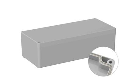 Obudowa ogólnego użytku ekranowana Szary IP65 Silikon, 150 x 340 x 100mm, RS PRO 5U3-71156