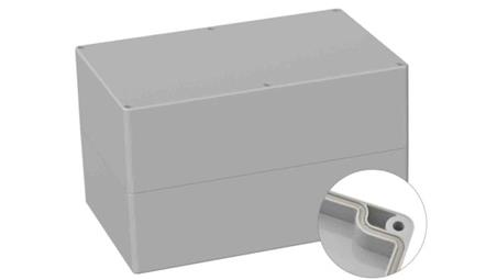 Obudowa ogólnego użytku ekranowana Szary IP66 Silikon, 160 x 250 x 150mm, RS PRO 5U3-71214