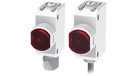 Czujniki fotoelektryczne Czujnik tłumienia tła PNP NO/NC w obudowie prostokątnej zakres 100 mm-8687