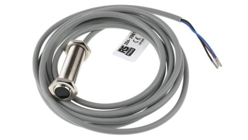 Czujniki fotoelektryczne Typu dyfuzyjnego odblaskowego NPN NO cylindryczny zakres 150 mm IP67-8717 Czujniki fotoelektryczne Typu dyfuzyjnego odblaskowego NPN NO cylindryczny zakres 150 mm IP67-8717