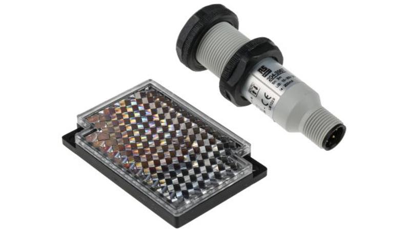 Czujniki fotoelektryczne Odbicie retro PNP NO/NC cylindryczny zakres 3 m IP67-8683
