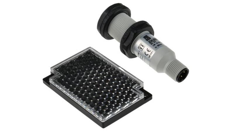 Czujniki fotoelektryczne Odbicie retro NPN NO/NC cylindryczny zakres 3 m IP67-8697