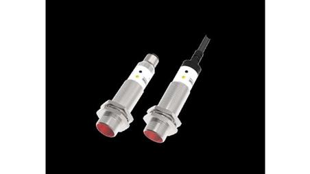 Czujniki fotoelektryczne Tłumienie tła PNP NO/NC cylindryczny zakres 10 cm IP67-8692
