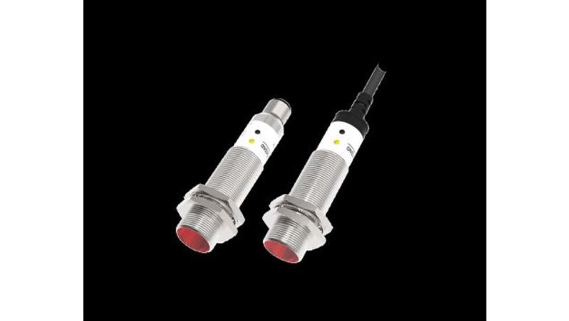 Czujniki fotoelektryczne Tłumienie tła PNP NO/NC cylindryczny zakres 1 m IP67-8632