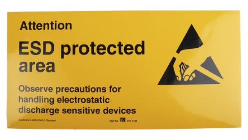 Plakat dot. bezpieczeństwa, Winyl, Angielski RS PRO-22062