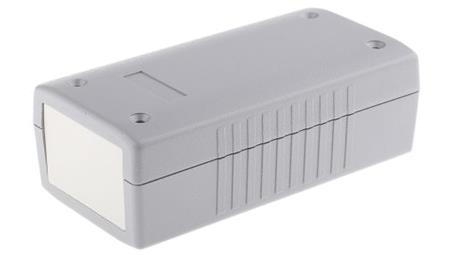 Obudowa urządzeń elektronicznych IP54, ABS, Szary, 120 x 60 x 40mm, RS PRO-71407