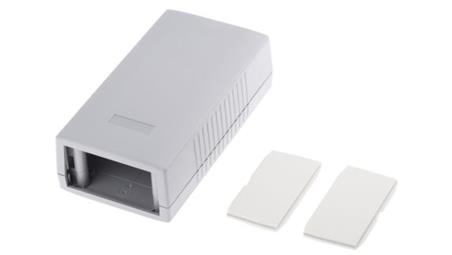 Obudowa urządzeń elektronicznych IP54, ABS, Szary, 150 x 80 x 45mm, RS PRO-71244