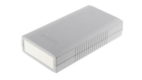 Obudowa urządzeń elektronicznych IP54, ABS, Szary, 190 x 100 x 40mm, RS PRO-71143