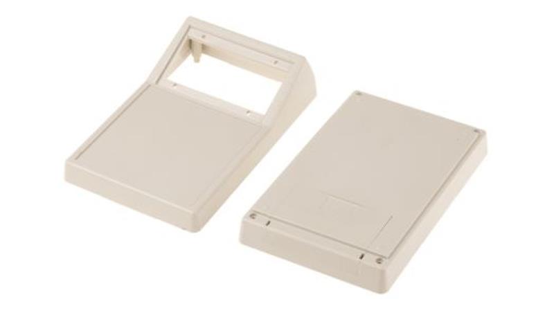 Obudowa ręczna, 146.1 x 91.5 x 52.9mm, materiał: ABS, kolor: Biały, z miejscem na wyświetlacz, z miejscem na-71264 Obudowa ręczna, 146.1 x 91.5 x 52.9mm, materiał: ABS, kolor: Biały, z miejscem na wyświetlacz, z miejscem na-71264