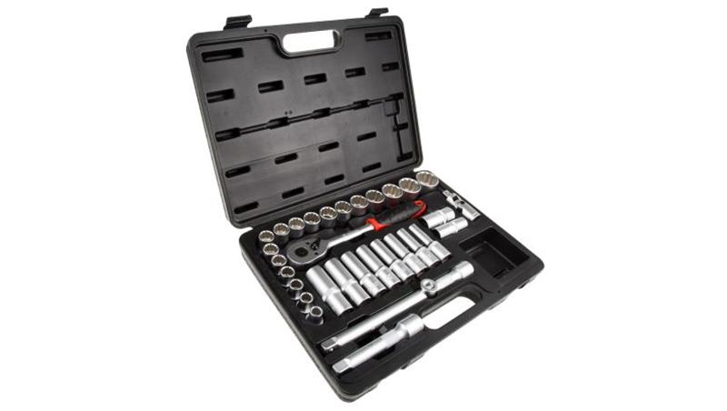 Zestaw nasadek 32 Piece 1/2 cala Kwadratowy Drive RS PRO-81173 Zestaw nasadek 32 Piece 1/2 cala Kwadratowy Drive RS PRO-81173