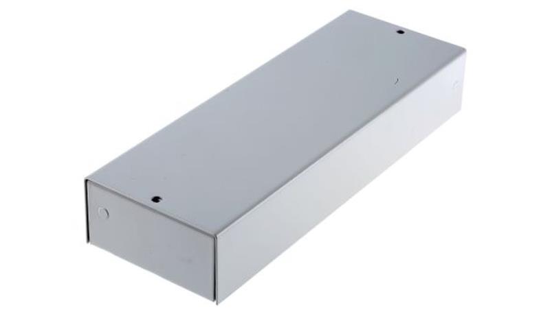 Obudowa urządzeń elektronicznych, Stal walcowana na zimno, Szary, 230 x 80 x 40mm, RS PRO-71412