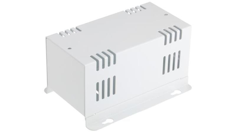 Obudowa urządzeń elektronicznych wentylowana, Stal walcowana na zimno, biała, 180 x 89 x 80mm, RS PRO-71137 Obudowa urządzeń elektronicznych wentylowana, Stal walcowana na zimno, biała, 180 x 89 x 80mm, RS PRO-71137