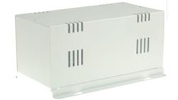 Obudowa urządzeń elektronicznych wentylowana, Stal walcowana na zimno, biała, 257 x 130 x 112mm, RS PRO-71801