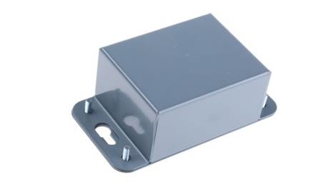 Obudowa urządzeń elektronicznych, Stal walcowana na zimno, Szary, 65 x 85 x 42mm, RS PRO-71833
