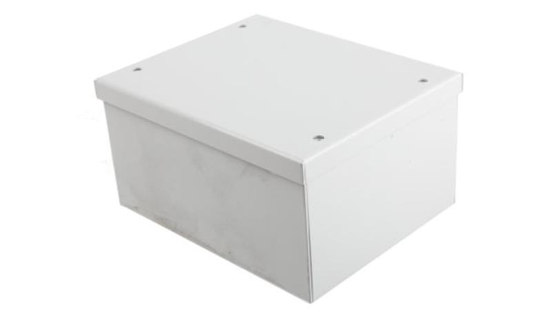 Obudowa urządzeń elektronicznych, Stal walcowana na zimno, Szary, 120 x 150 x 80mm, RS PRO-71158 Obudowa urządzeń elektronicznych, Stal walcowana na zimno, Szary, 120 x 150 x 80mm, RS PRO-71158