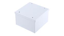 Obudowa urządzeń elektronicznych, Stal walcowana na zimno, Szary, 120 x 120 x 80mm, RS PRO-71947