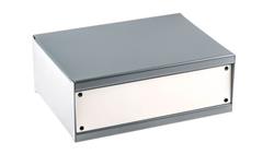 Obudowa urządzeń elektronicznych, Stal walcowana na zimno, Szary, 204 x 152 x 76mm, RS PRO-71872