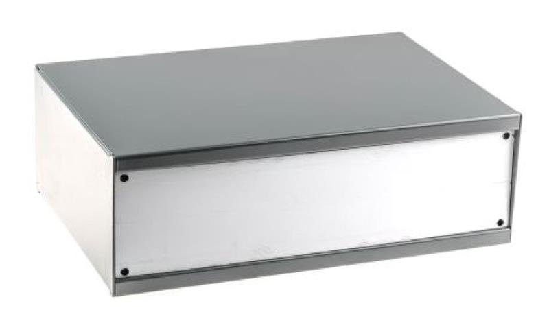 Obudowa urządzeń elektronicznych, Stal walcowana na zimno, Szary, 300 x 200 x 100mm, RS PRO-71805 Obudowa urządzeń elektronicznych, Stal walcowana na zimno, Szary, 300 x 200 x 100mm, RS PRO-71805