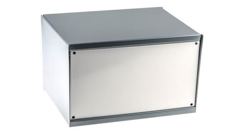 Obudowa urządzeń elektronicznych, Stal walcowana na zimno, Szary, 254 x 197 x 159mm, RS PRO-71450