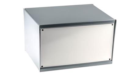 Obudowa urządzeń elektronicznych, Stal walcowana na zimno, Szary, 254 x 197 x 159mm, RS PRO-71450