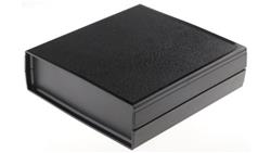 Obudowa urządzeń elektronicznych, ABS, Czarny, 231 x 212 x 67mm, RS PRO-71955