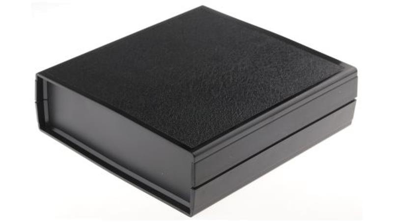 Obudowa urządzeń elektronicznych, ABS, Czarny, 231 x 212 x 67mm, RS PRO-71955