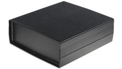 Obudowa urządzeń elektronicznych, ABS, Czarny, 231 x 212 x 80mm, RS PRO-71612