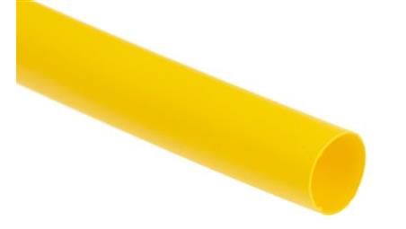 Osłona termokurczliwa z klejem żółta 3:1, średnica 9.5mm, dł. 1.2m, RS PRO-78674