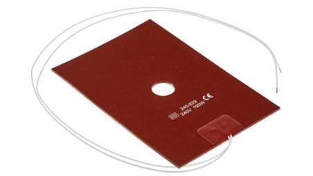 Silicone Heater Mat 100 W 240 V AC 100 x 150mm-27042
