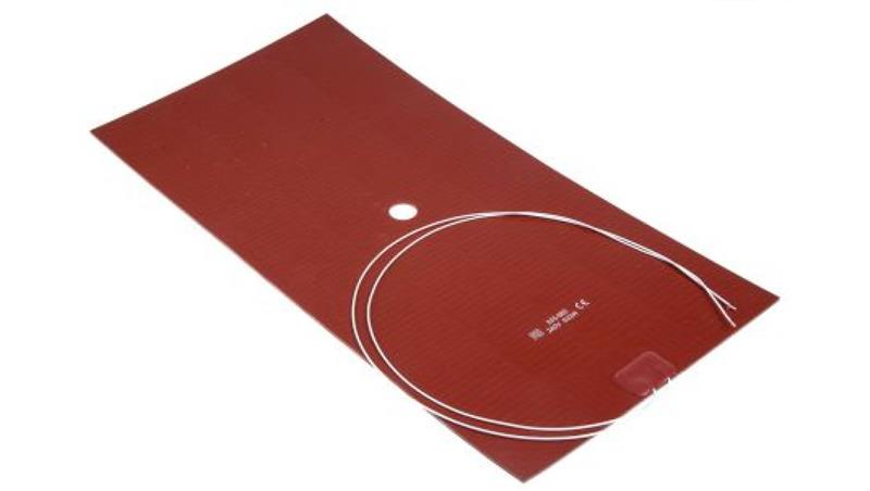 Silicone Heater Mat 533 W 240 V AC 200 x 400mm-27045