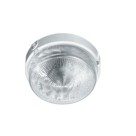 LENA OPRAWA SUFITOWA KLOSZ PRZEZROCZYSTY RONDO 2 100W E27