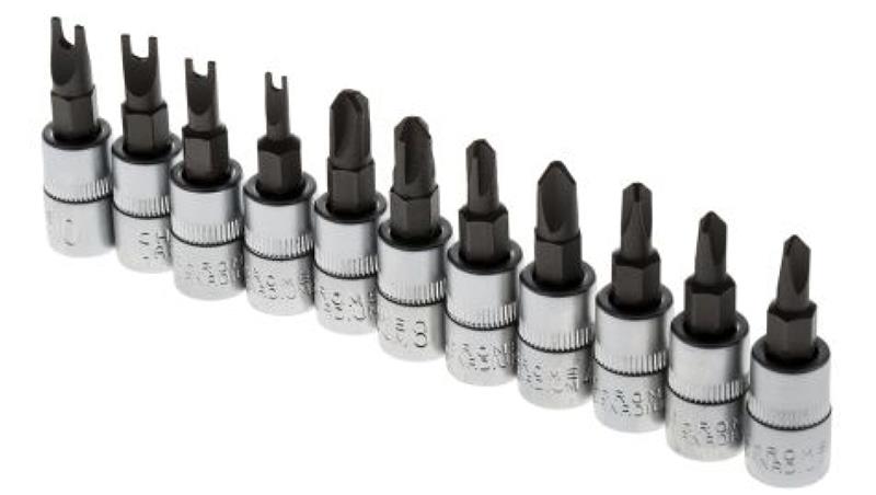 Zestaw nasadek 11 Piece 1/4 in Kwadratowy Drive RS PRO-81298 Zestaw nasadek 11 Piece 1/4 in Kwadratowy Drive RS PRO-81298
