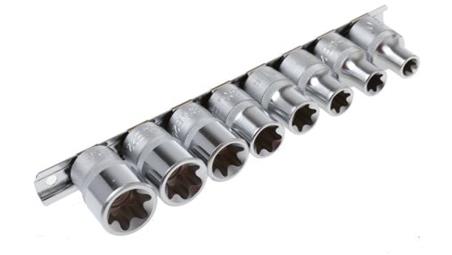 Zestaw nasadek 8 Piece 1/2 cala Kwadratowy Drive RS PRO-81330
