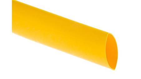 Osłona termokurczliwa żółta 2:1, średnica 25.4mm, dł. 1.2m, RS PRO-78748