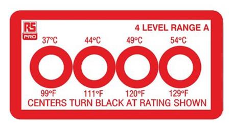 Pasek temperaturowy 4-skalowy-9998