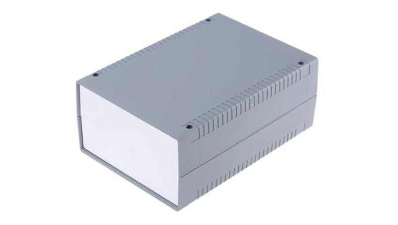 Obudowa urządzeń elektronicznych IP54, ABS, Szary, 190 x 140 x 80mm, RS PRO-71201 Obudowa urządzeń elektronicznych IP54, ABS, Szary, 190 x 140 x 80mm, RS PRO-71201