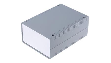 Obudowa urządzeń elektronicznych IP54, ABS, Szary, 190 x 140 x 80mm, RS PRO-71201