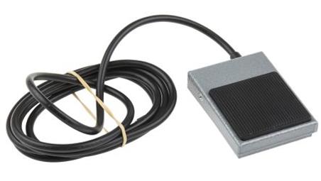 Przełącznik nożny IPX2 Uniwersalny Zatrzaskowy Stal miękka, Jednobiegunowy jednopozycyjny (SPST) 3 A 30V 250V-18561