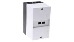 Obudowa DIN, 95.5 x 80 x 135mm, kolor: Biały, IP41, IP55, RS PRO-71753
