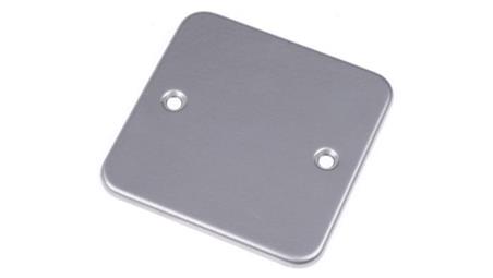 Zaślepka szara 1-drożna metalowa-26946
