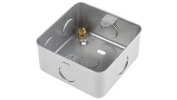 Puszka elektroinstalacyjna, l. ścieżek: 1, materiał: Otulina metalowa, typ montażu: Powierzchniowy-75631