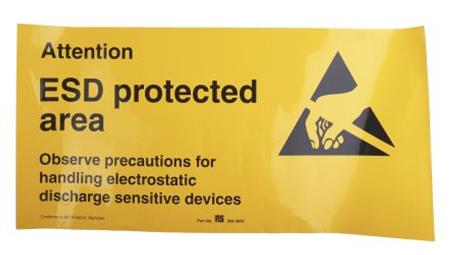 Plakat dot. bezpieczeństwa, Winyl, Angielski RS PRO-22059