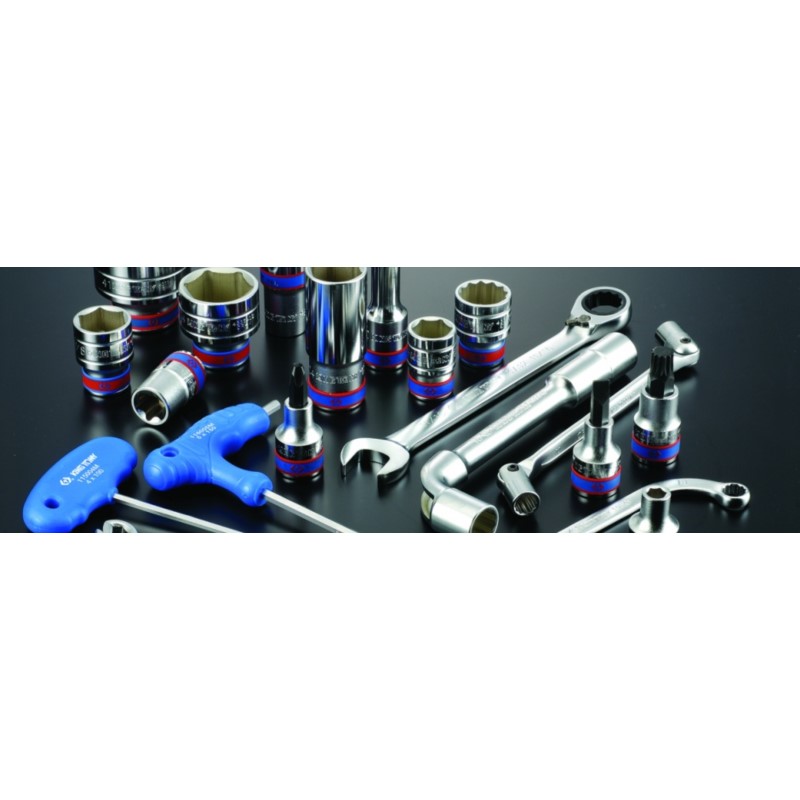 Nasadka krótka 1/2" z końcówką SPLINE M5 KING TONY Nasadka krótka 1/2" z końcówką SPLINE M5 KING TONY