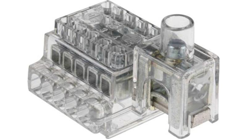 Złącze do montażu na szynie DIN 170A 450 V, Śruba-64493 Złącze do montażu na szynie DIN 170A 450 V, Śruba-64493